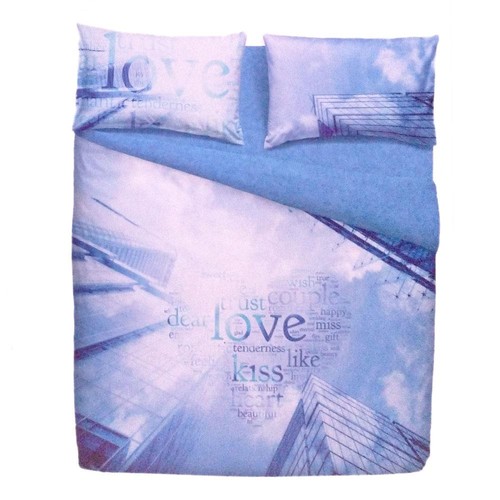 Double cotton duvet - cover, +